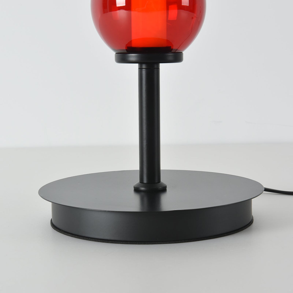 Candied Glass Table Lamp Hand Blown Textured Glass Ambient Light