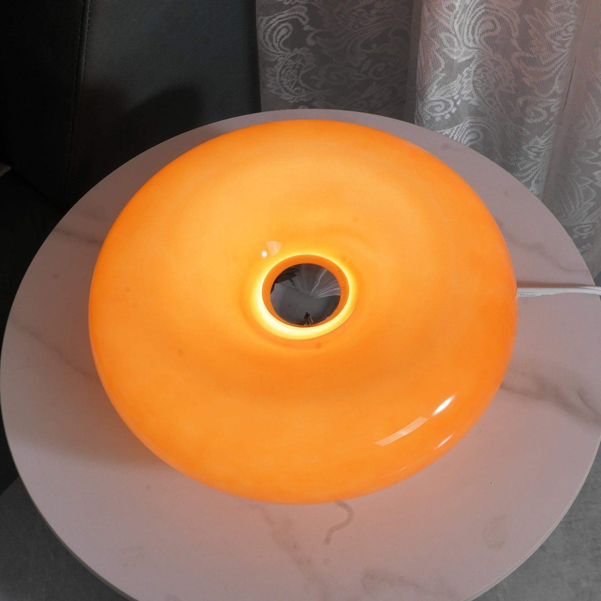 Donut Table Lamp Cordless Rechargeable LED Novelty Accent Light