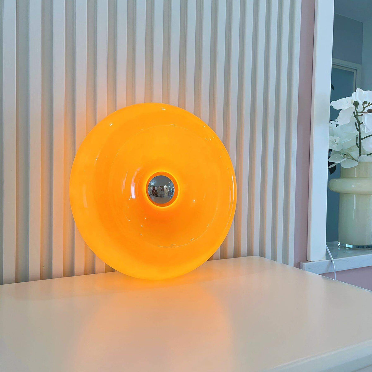 Donut Table Lamp Cordless Rechargeable LED Novelty Accent Light