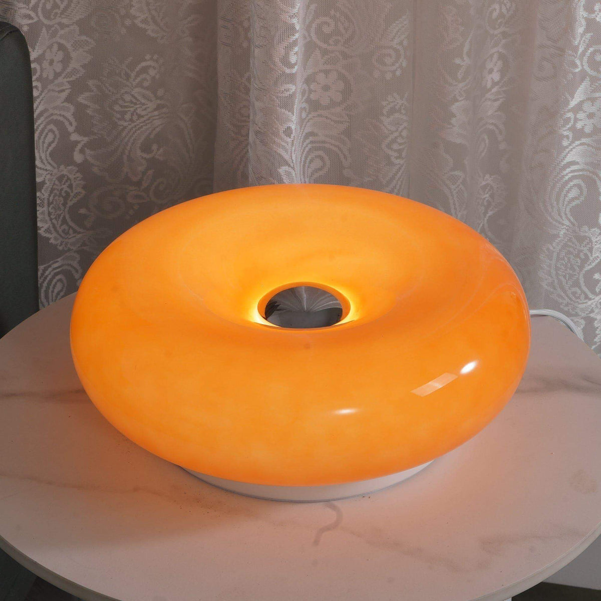Donut Table Lamp Cordless Rechargeable LED Novelty Accent Light