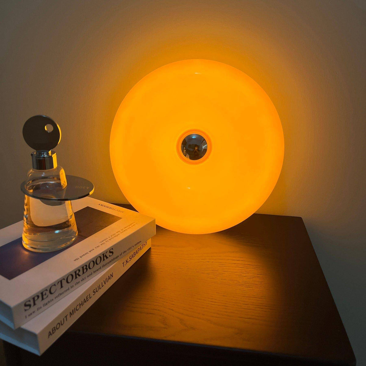 Donut Table Lamp Cordless Rechargeable LED Novelty Accent Light