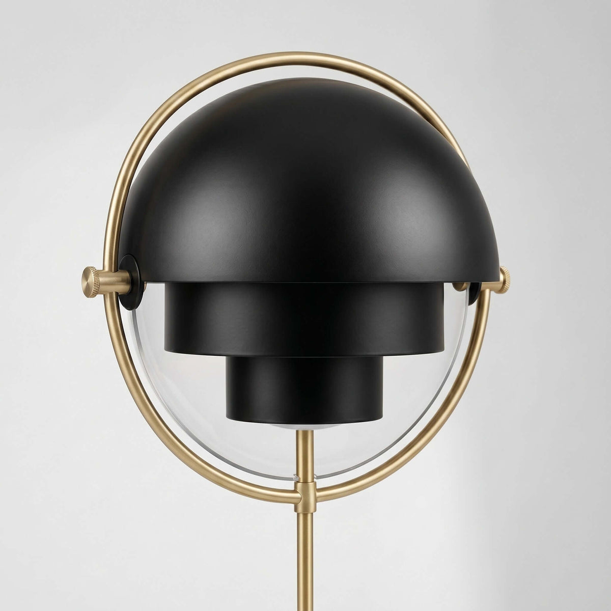 Deformed Ball Table Lamp Sculptural Ceramic Warm LED Accent Light