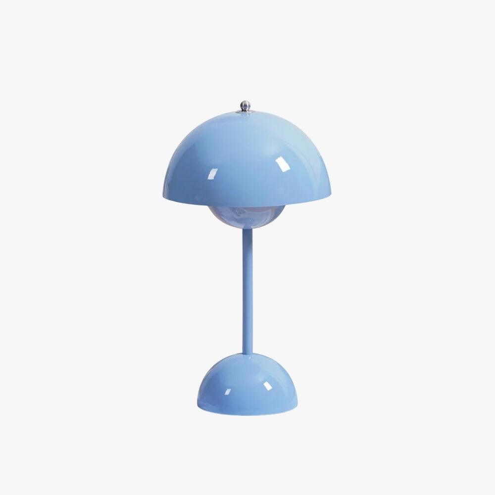 Flowerpot Cordless Rechargeable Table Lamp Dimmable Bedside Light