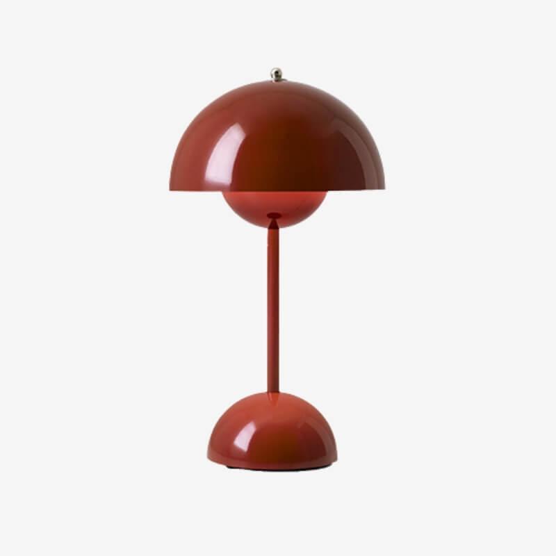 Flowerpot Cordless Rechargeable Table Lamp Dimmable Bedside Light