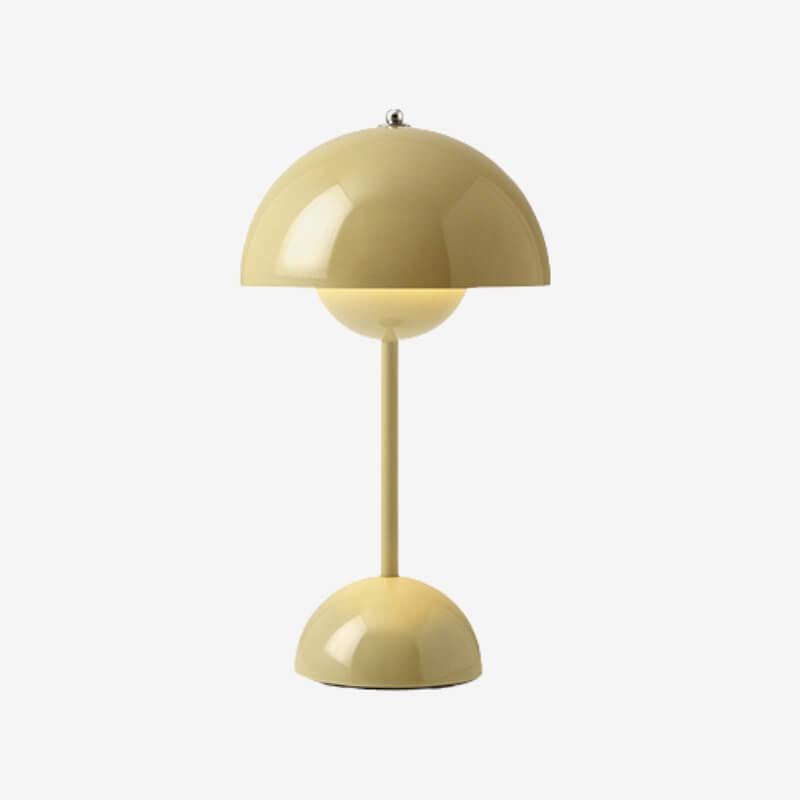 Flowerpot Cordless Rechargeable Table Lamp Dimmable Bedside Light