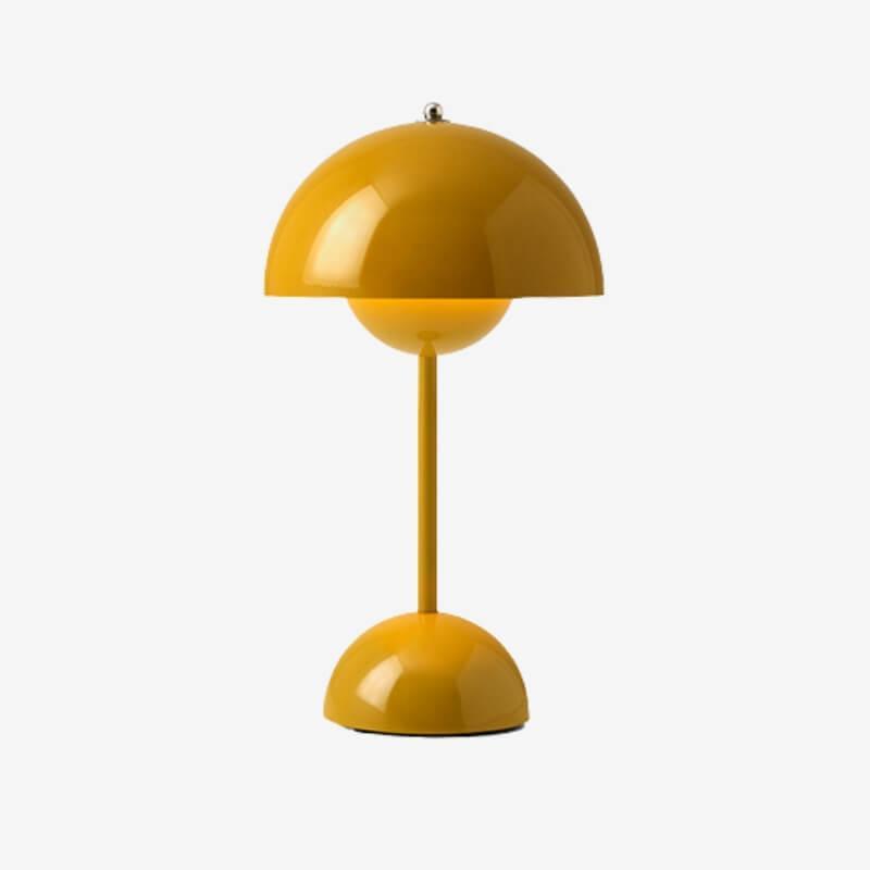 Flowerpot Cordless Rechargeable Table Lamp Dimmable Bedside Light