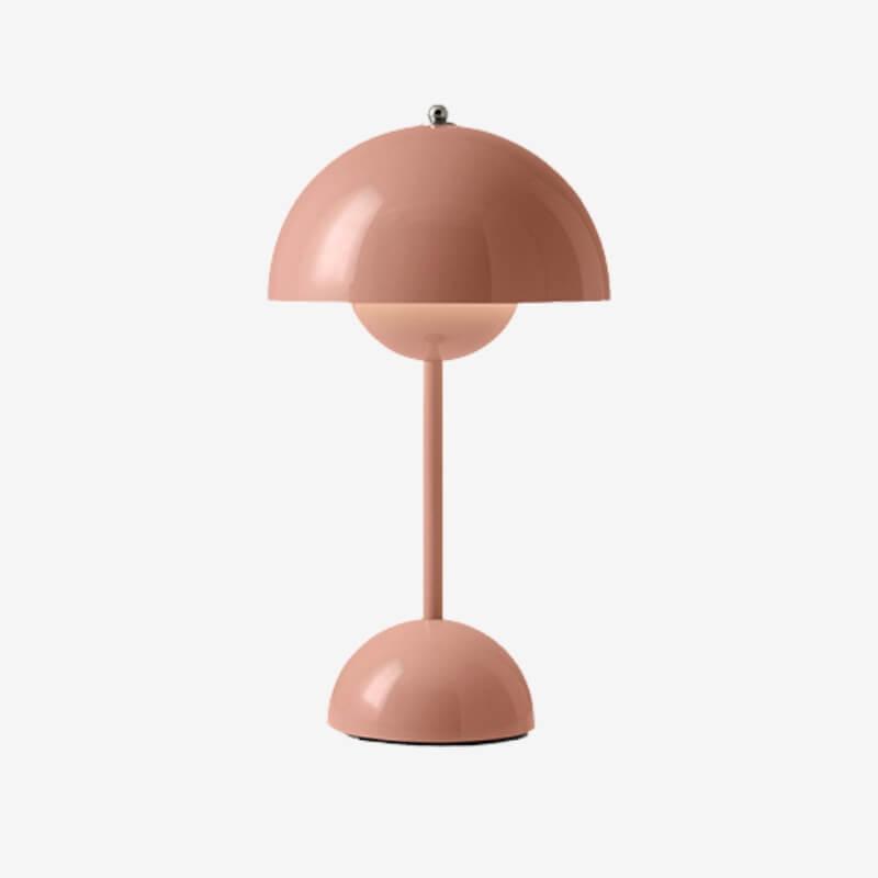 Flowerpot Cordless Rechargeable Table Lamp Dimmable Bedside Light