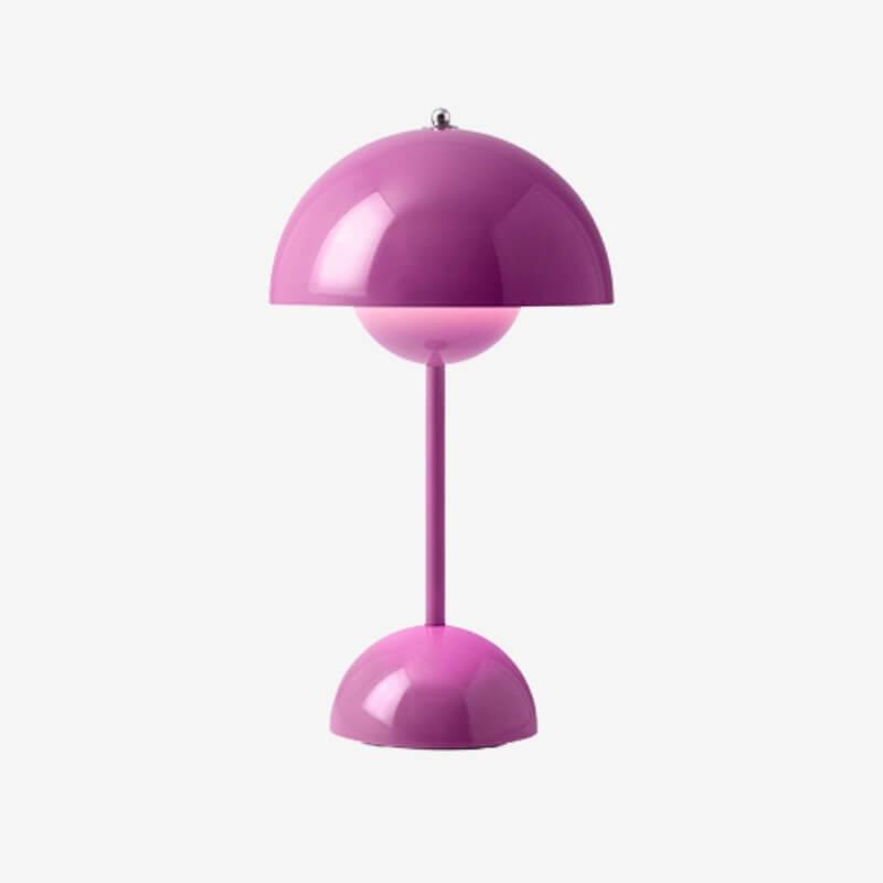 Flowerpot Cordless Rechargeable Table Lamp Dimmable Bedside Light