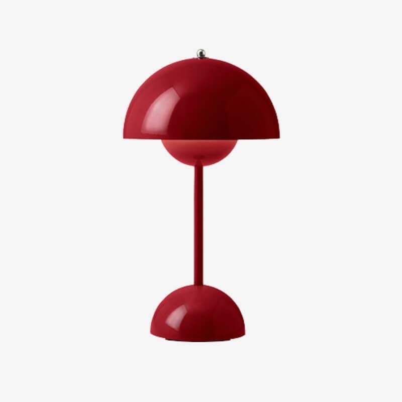 Flowerpot Cordless Rechargeable Table Lamp Dimmable Bedside Light