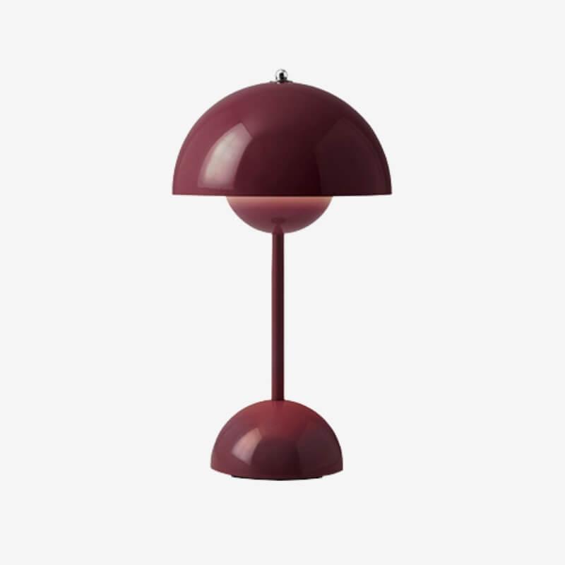 Flowerpot Cordless Rechargeable Table Lamp Dimmable Bedside Light