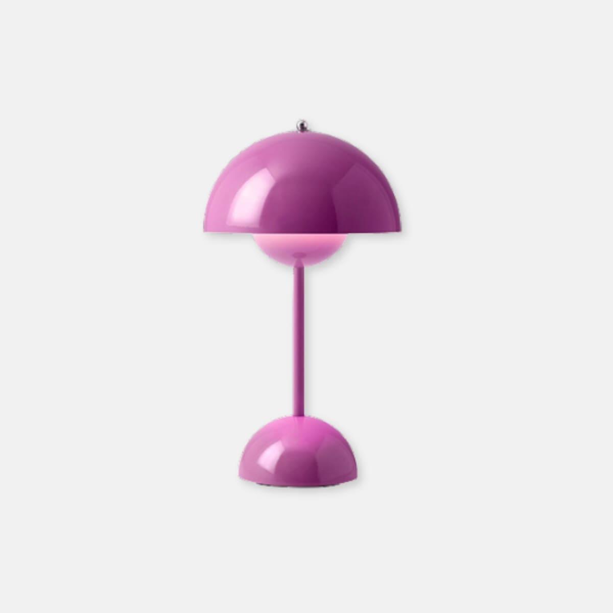 Flowerpot Cordless Rechargeable Table Lamp Dimmable Bedside Light