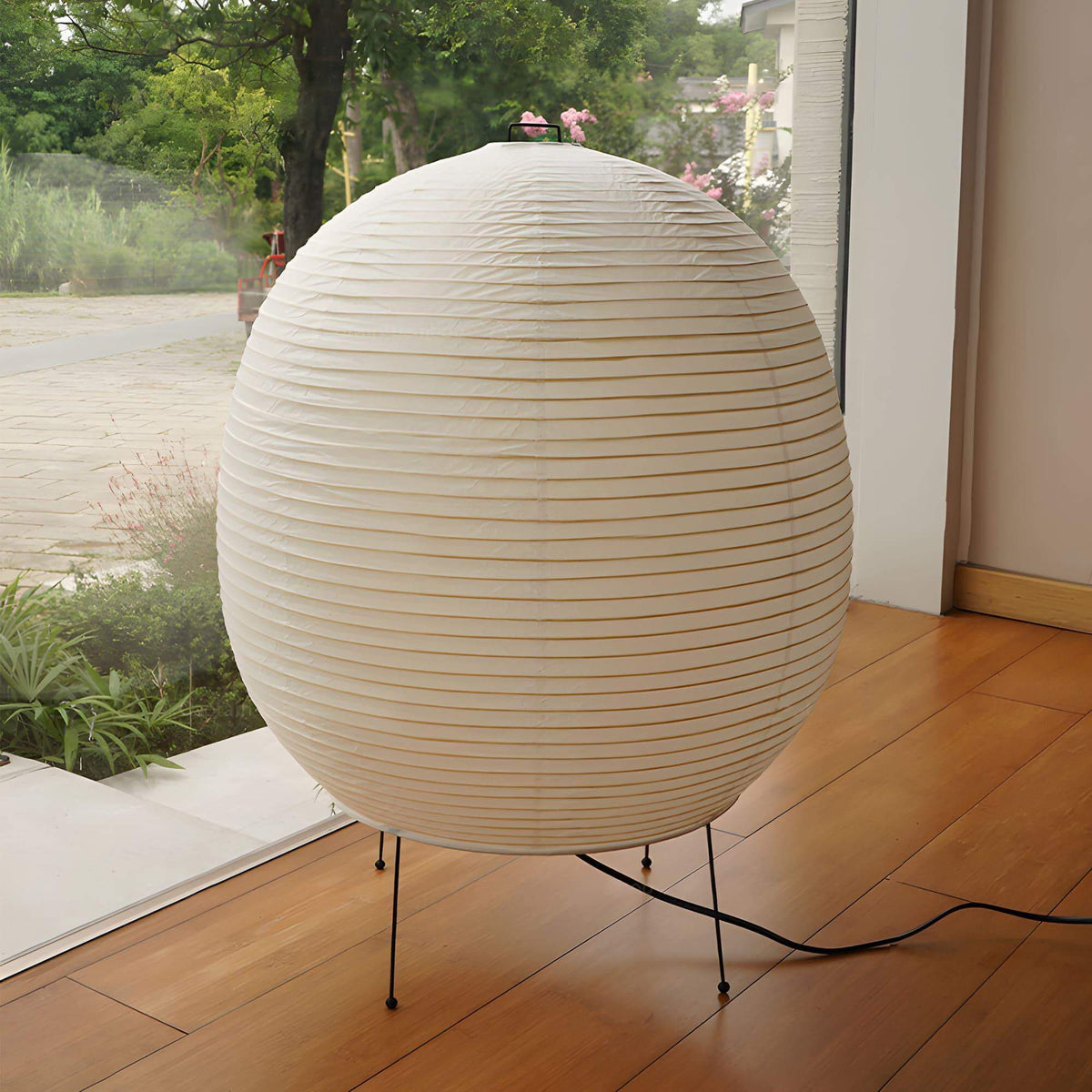 Bonn Washi Paper Table Lamp Rice Paper Shade Warm Ambient Light