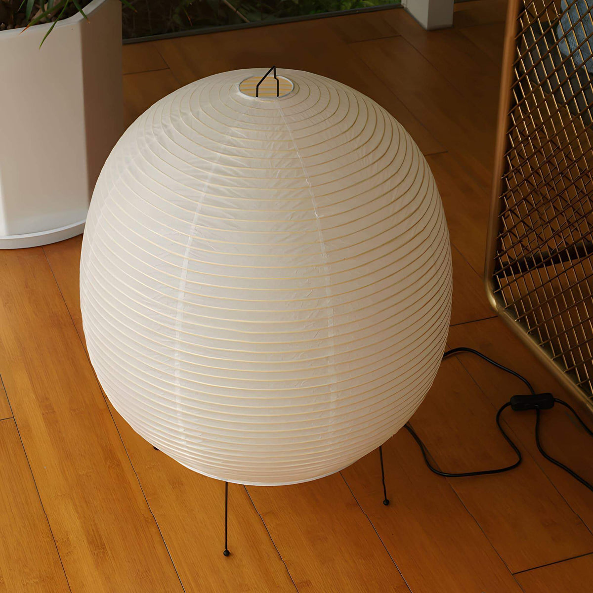 Bonn Washi Paper Table Lamp Rice Paper Shade Warm Ambient Light