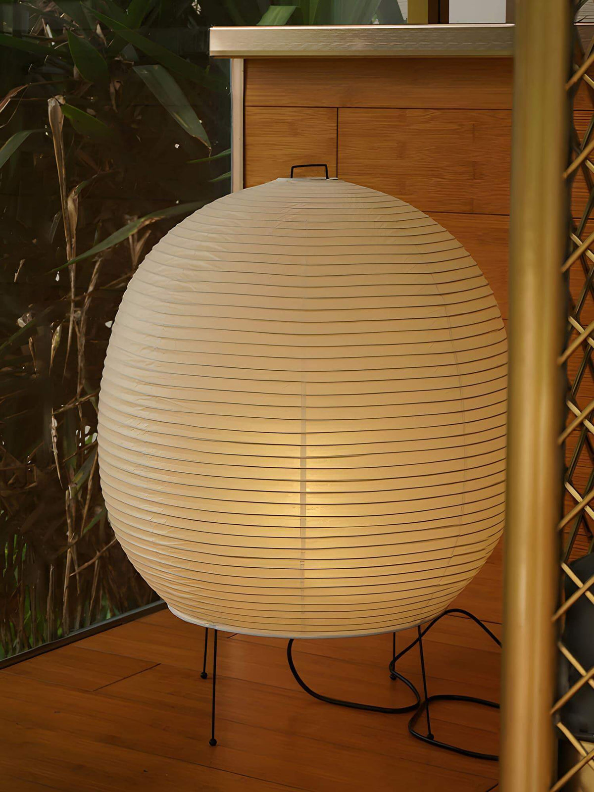 Bonn Washi Paper Table Lamp Rice Paper Shade Warm Ambient Light