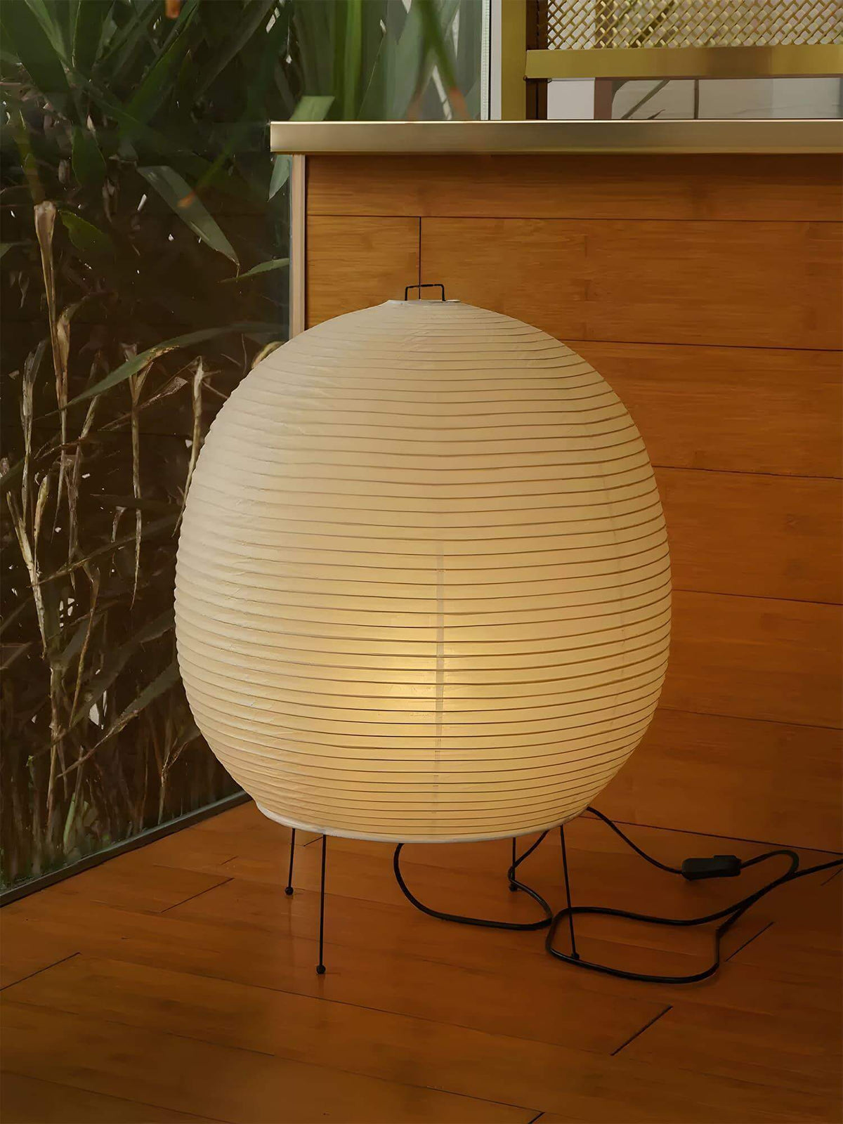 Bonn Washi Paper Table Lamp Rice Paper Shade Warm Ambient Light