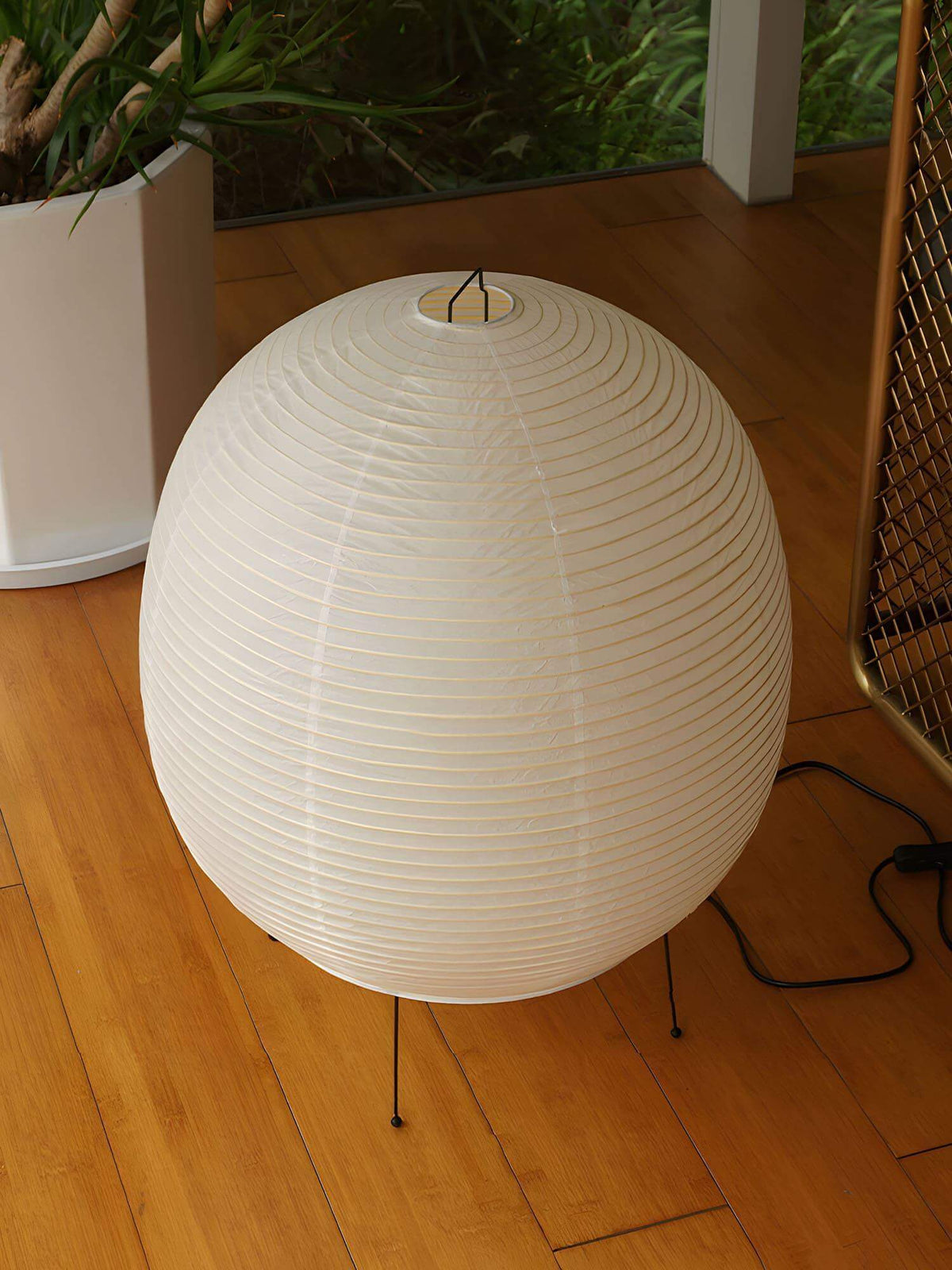 Bonn Washi Paper Table Lamp Rice Paper Shade Warm Ambient Light