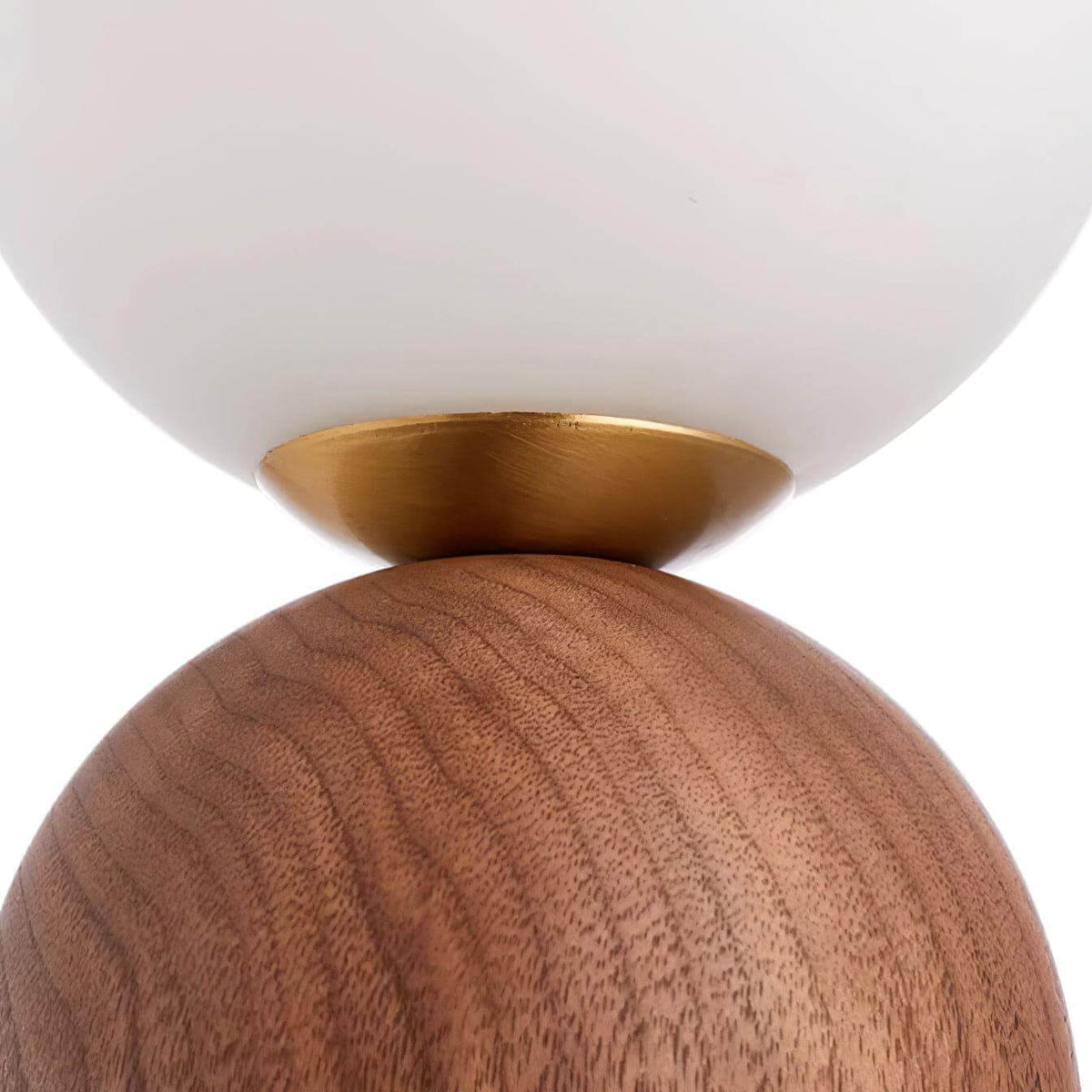 Wood Knuckle Table Lamp Adjustable Wooden Desk Reading Light